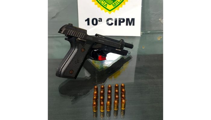 Laranjeiras – Homem é preso com arma de fogo e munição